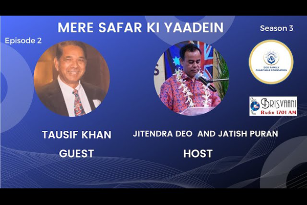 Mere Safar Ki Yaadein Guest: Mr Tausif Khan