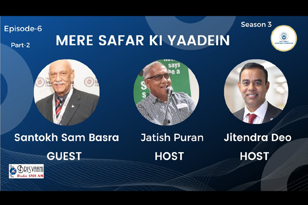 Mere Safar Kiyaadein Brisvaani Guest: Shri Santokh Sam Basra Episode 6 Part 3