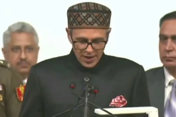Omar Abdullah sworn in as new Jammu & Kashmir Chief Minister CM