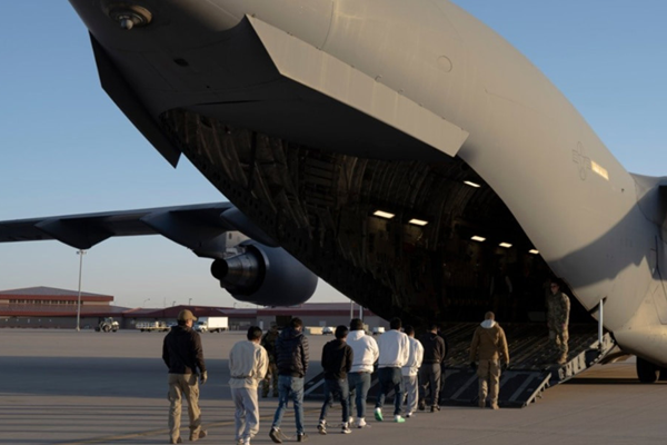 US military plane brings 100 + Indian deportees to Amritsar